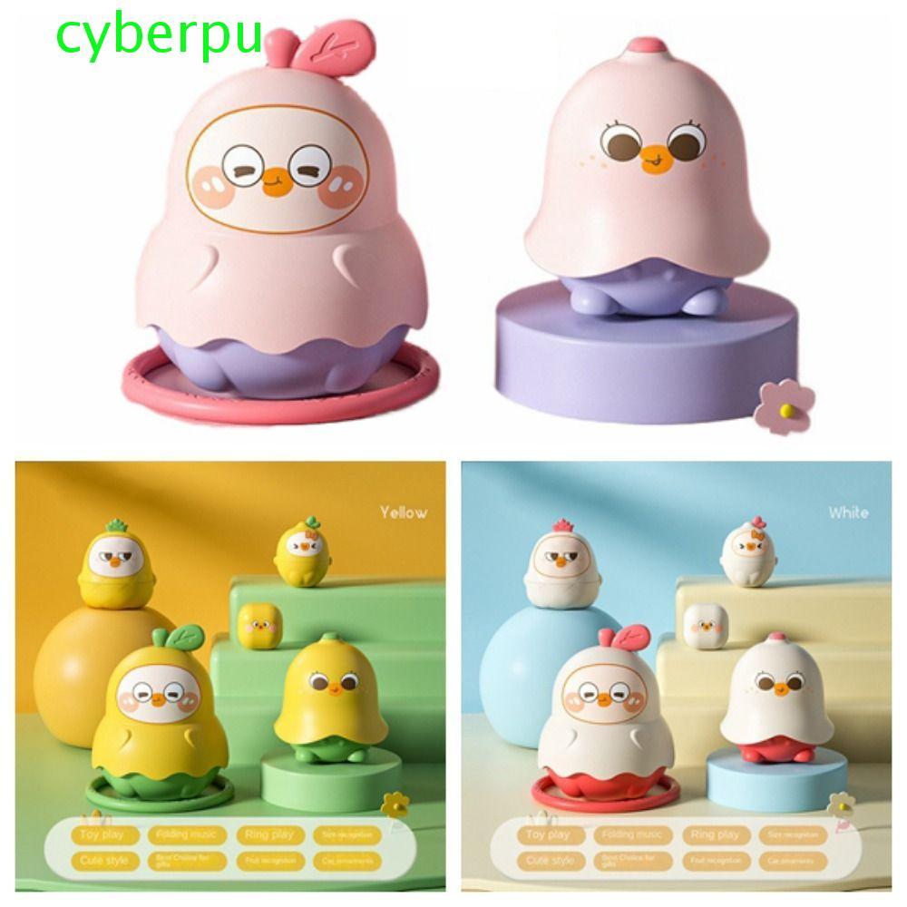 CYBERPULLSE Duck Pear Set Doll, ตุ๊กตารัสเซีย DIY ชั้น 5, ของเล่น DIY Q Cute Fruit Concept of Size B