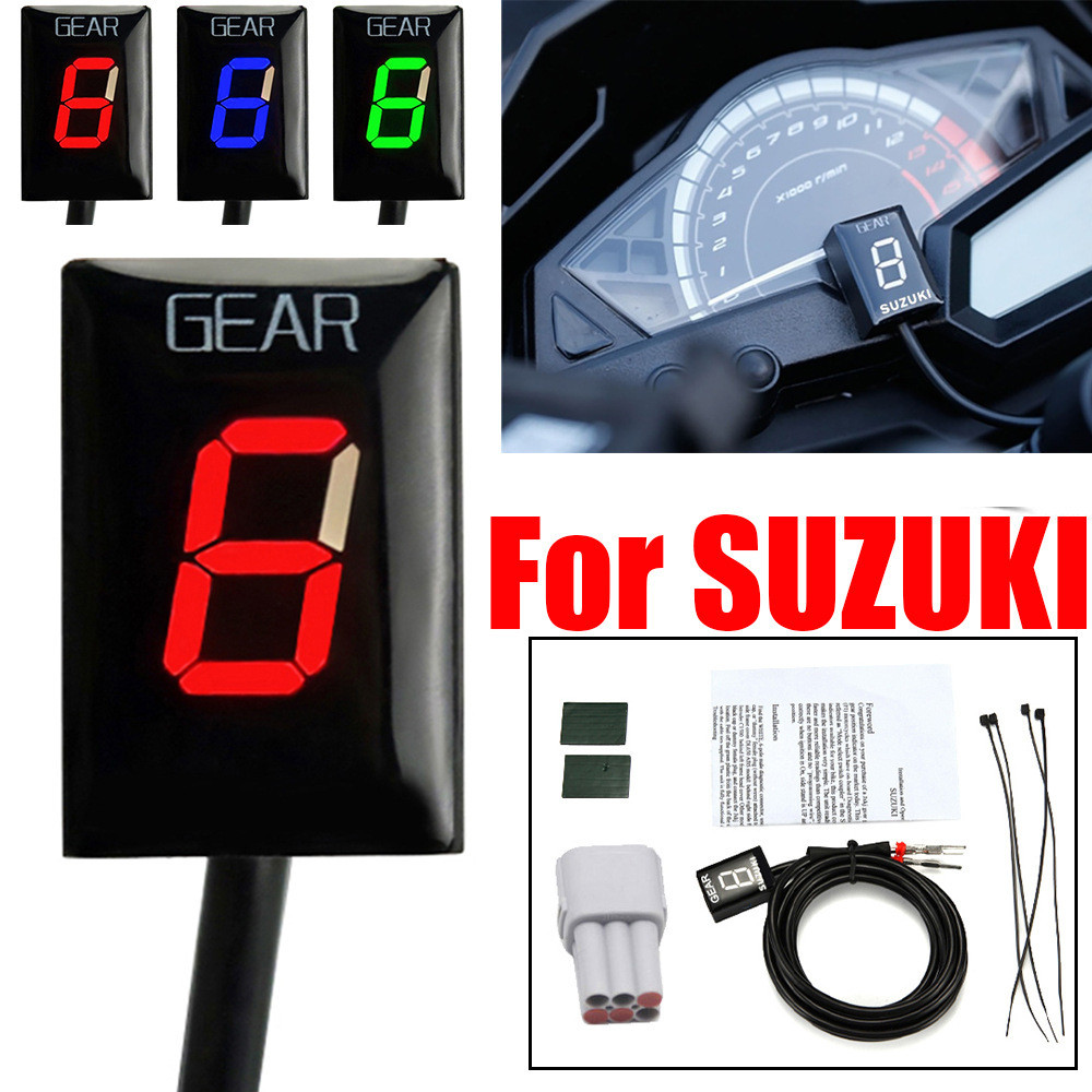 เหมาะสําหรับซูซูกิรถจักรยานยนต์ LED Instrument Gear Display Gear Digital Display Gear Display Instru