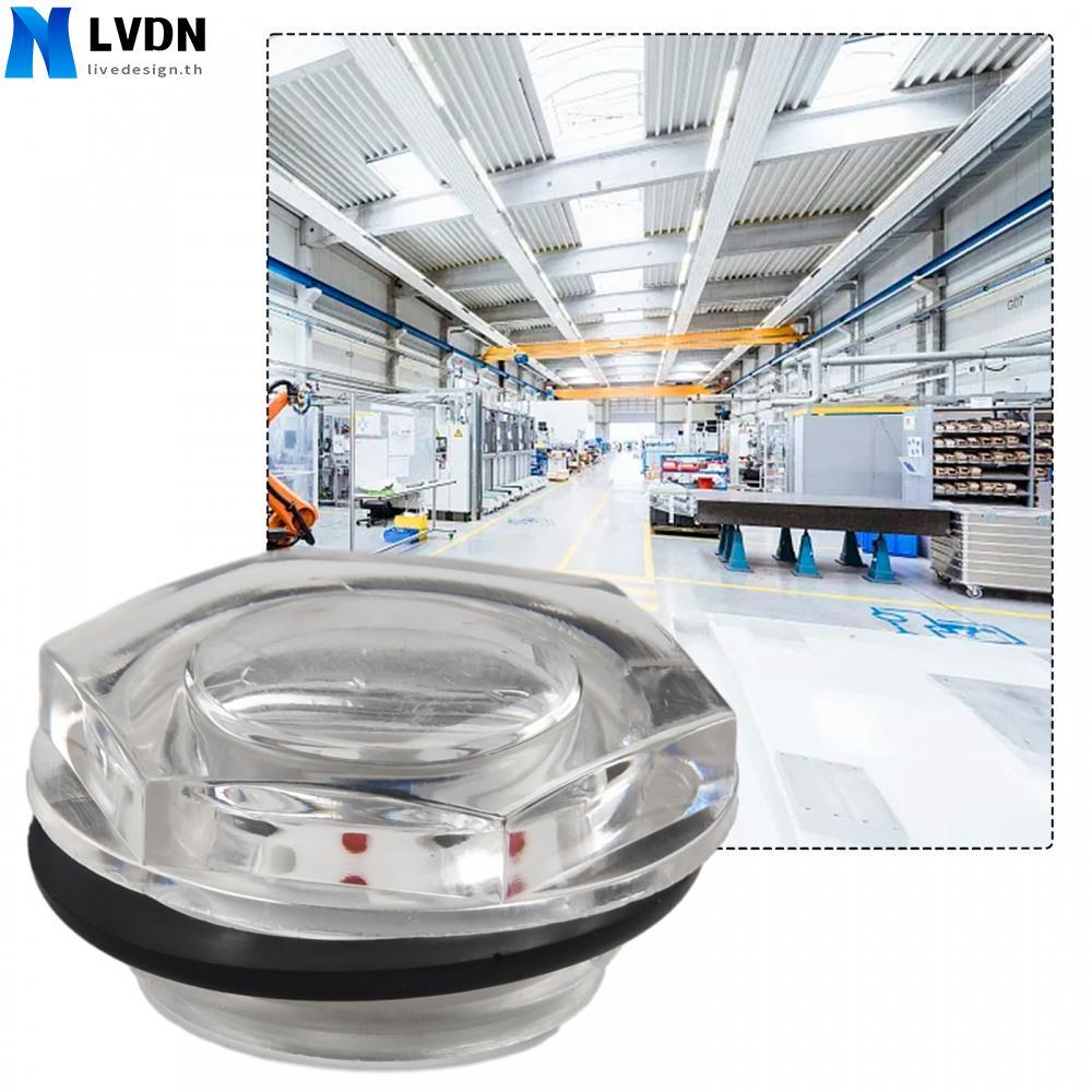 Sight Glass Fittings G3/4 Oil Level Sight Glass Clear Plastic Oil Level