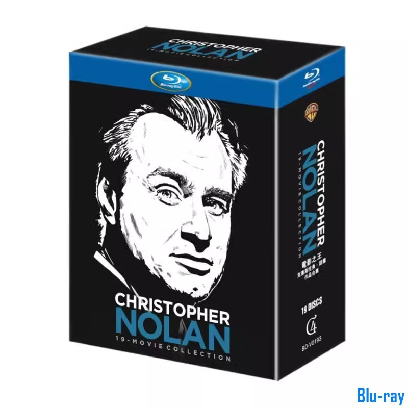 [BRAND NEW SEALED] Christopher Nolan 19-movie Collection Box Set 19-Disc Blu-ray Boxed