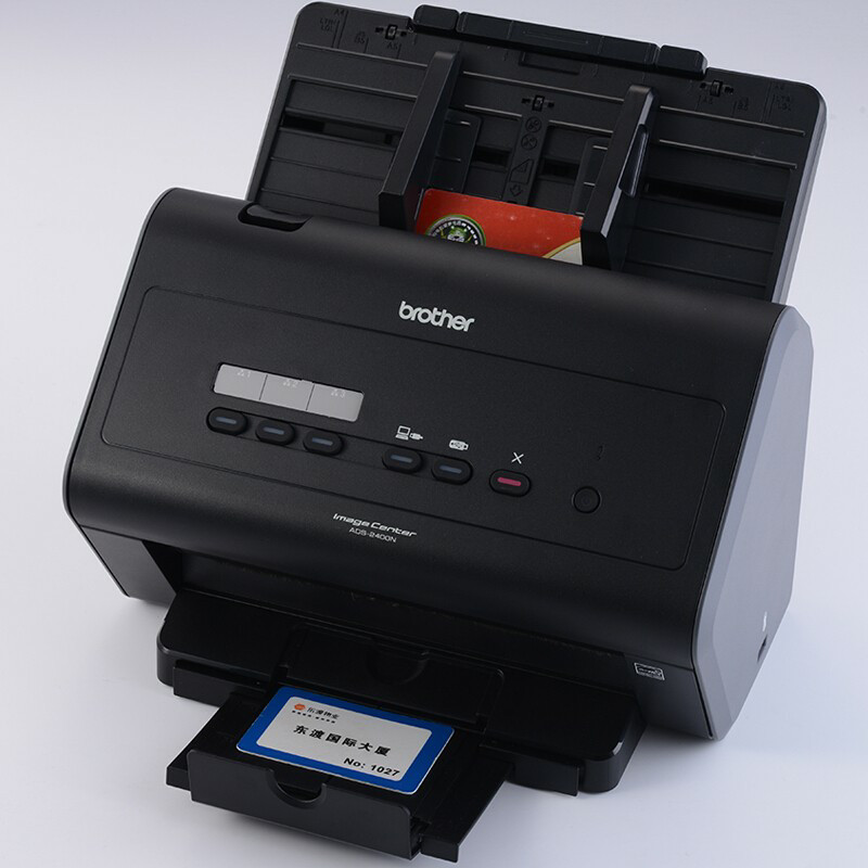 Brother ADS-2100e 2400n 2600w 2700w 3000n เครื่องสแกนเนอร์ A4 สองด้านต่อเนื่อง U Disk wifi