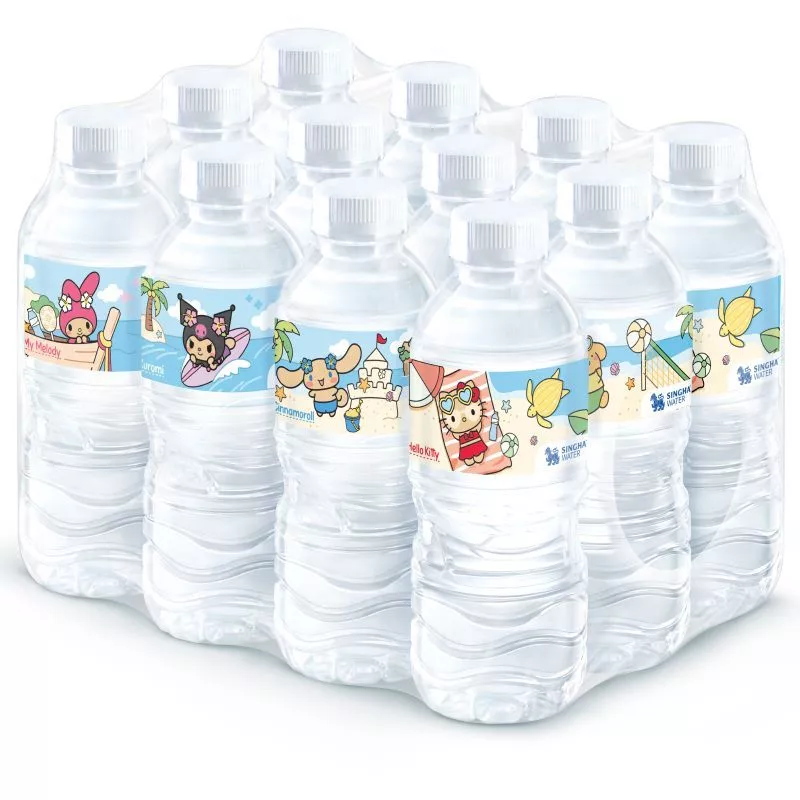 สิงห์น้ำดื่ม 330มล.แพค 12 Singha Water 330ml. Pack 12 [หมายเลขบาร์โค้ด 8850999002675 ]