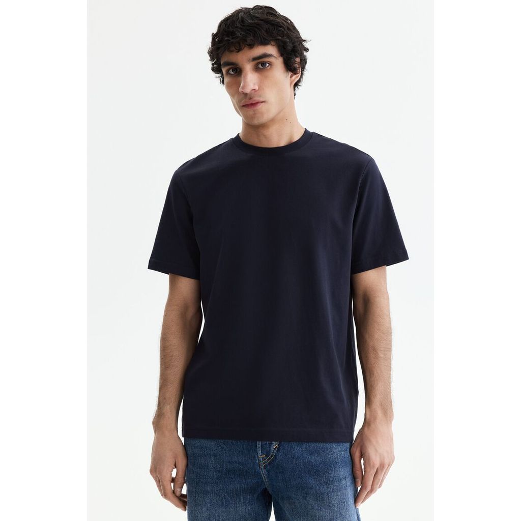 H&M(เอชแอนด์เอ็ม) เสื้อยืด COALMAX® Regular Fit Men COOLMAX® Regular Fit T-shirt 0967153_12