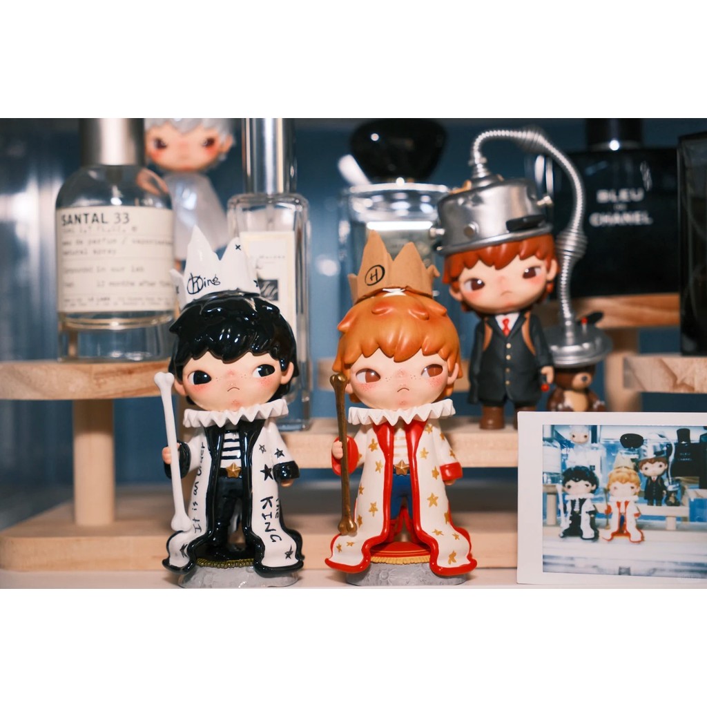 Popmart Hirono Rose King เจ้าชายน้อย HIRONO 手办 盒 礼物 432Z