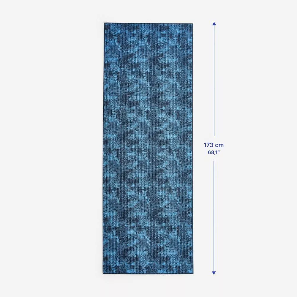 Decathlon เสื่อโยคะรุ่น Comfort ขนาด 173 x 61 ซม. หนา 8 มม. สีน้ำเงิน thumbnail 8
