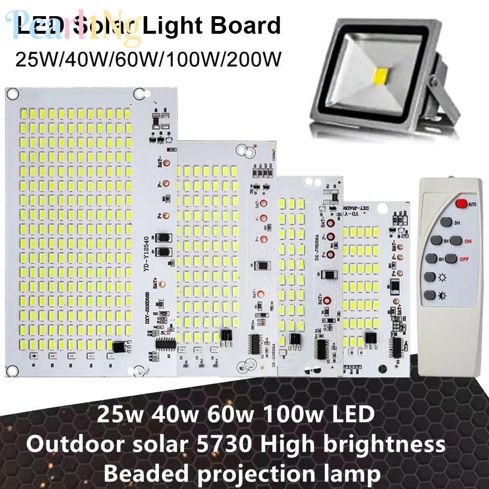PEARLTH 1 ชิ้นแหล่งกําเนิดแสง, 25/40/60/100/250 วัตต์ความสว่างสูง LED Light Board, พร้อมรีโมทคอนโทรล SMD5730 แสงสีขาวรีโมทคอนโทรล Floodlight