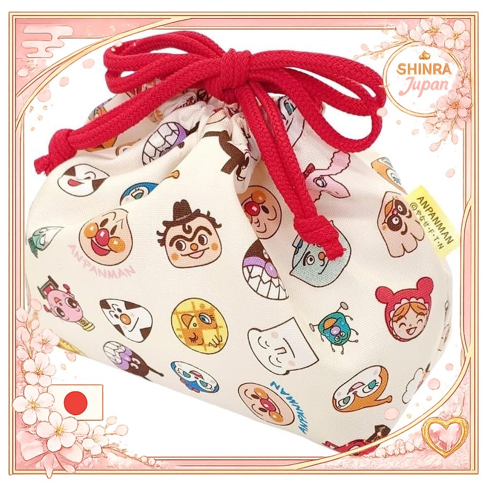 《Direct From Japan》  Ito Sangyo Lunch Bag Anpanman All Star Approx. 15 x 25.5 x 9 cm Made in Japan I