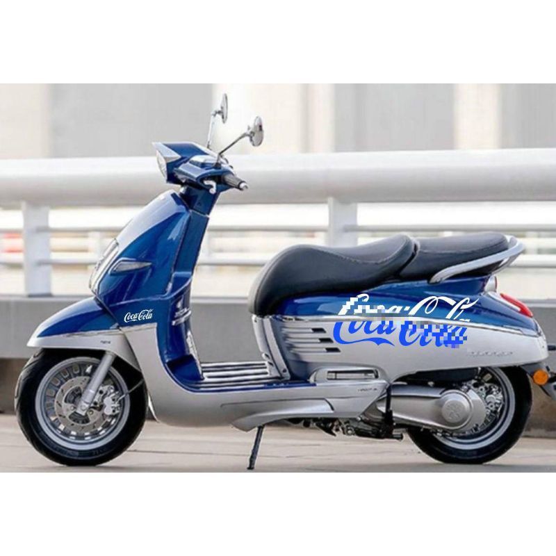 Suitable for Django 150 body decals, Django motorcycle rear shell stickers