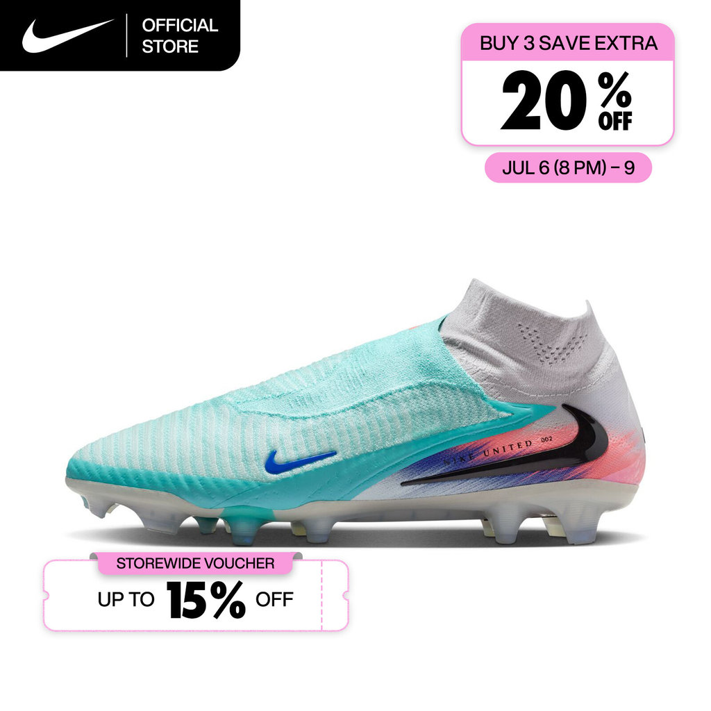 Nike Men's United Phantom 6 High Elite Firm-Ground Soccer Cleats - Pistachio Frost [IB2468-300]