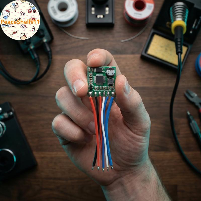 PeaceShells Mini 2S 7A 15A Brushless ESC Driver Board สําหรับรีโมทคอนโทรลเครื่องบินน้ําหนักเบาพลาสติ