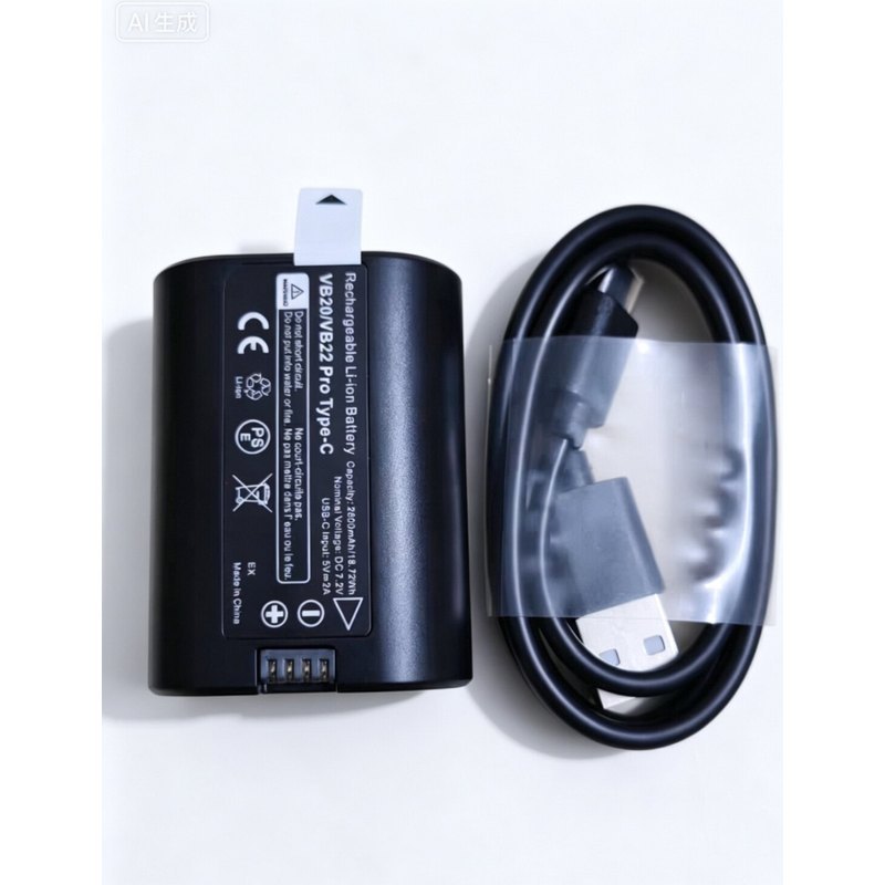 V22 VB20 แบตเตอรี่เหมาะสําหรับ GODOX V350 V350S V350F กล้องแฟลชด้านบนแบตเตอรี่