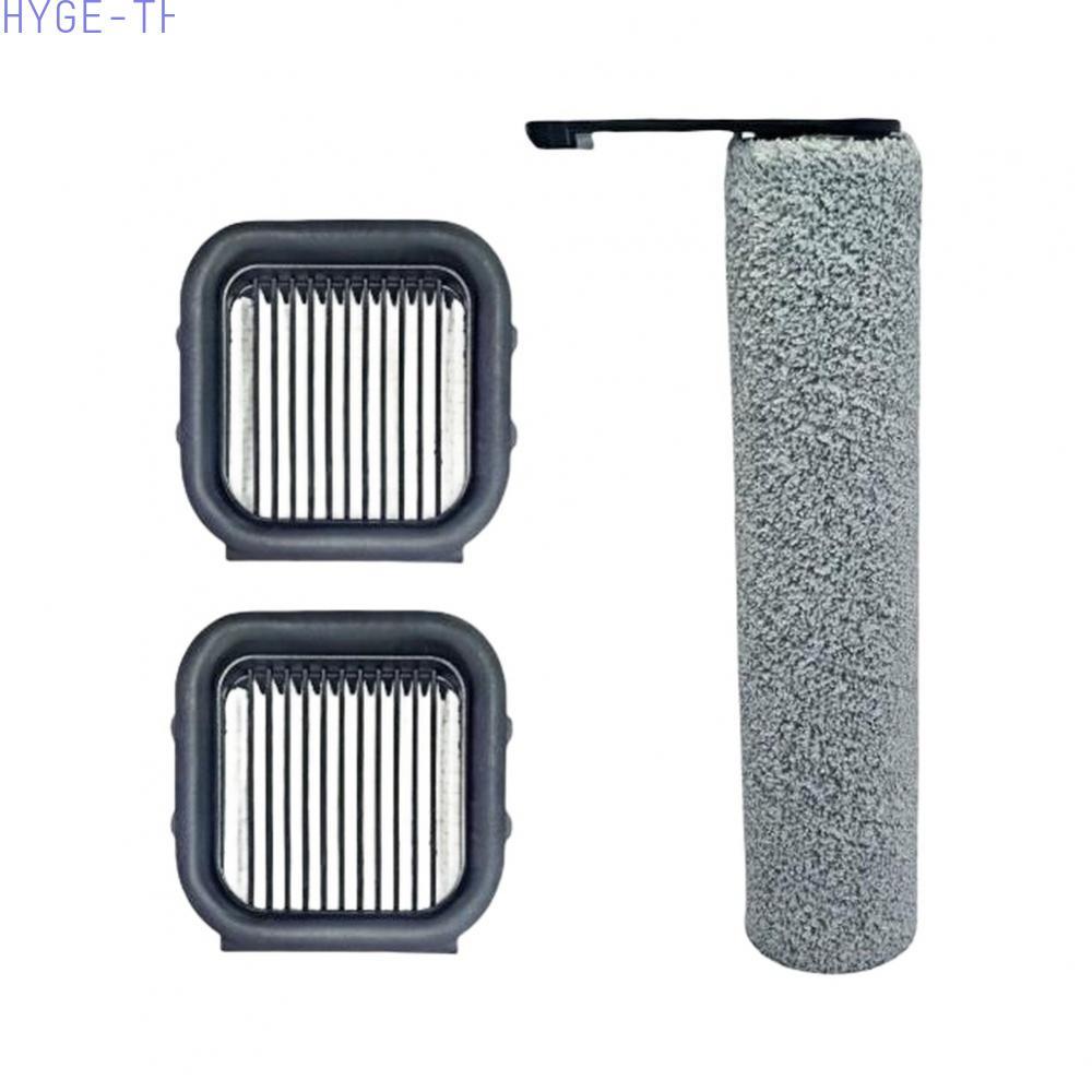 [HYGETH]For Midea GX6 Floor Scrubber Accessories: Roller brush Cloth & HEPA Filter Kit