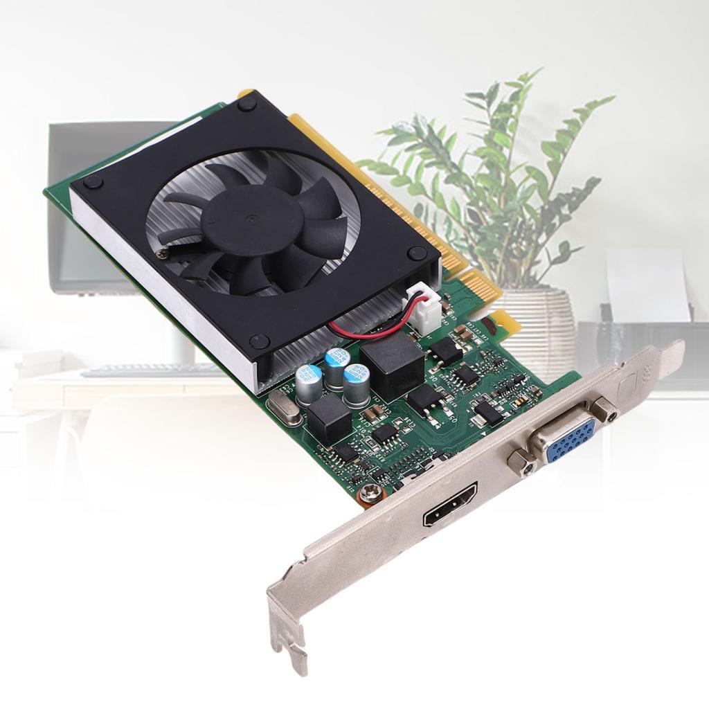 Jupitershopss LICAEVEY GT730 กราฟิกการ์ดเดสก์ท็อป 2GB DDR3 64bit HDMI DVI Low Profile PC Gaming Vide