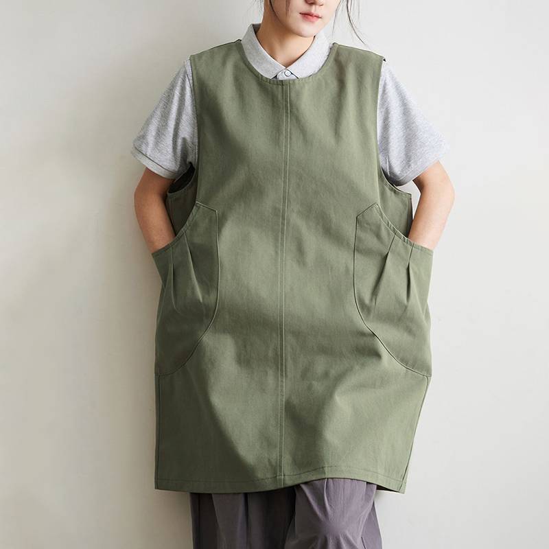 [Sich] ผ้าเปื้อน Workwear ผ้ากันเปื้อนครัวกันน้ํามันแบบปรับได้กันน้ําร้านตัดผม Smo Catering Milk Tea Coffee Shop ใหม่