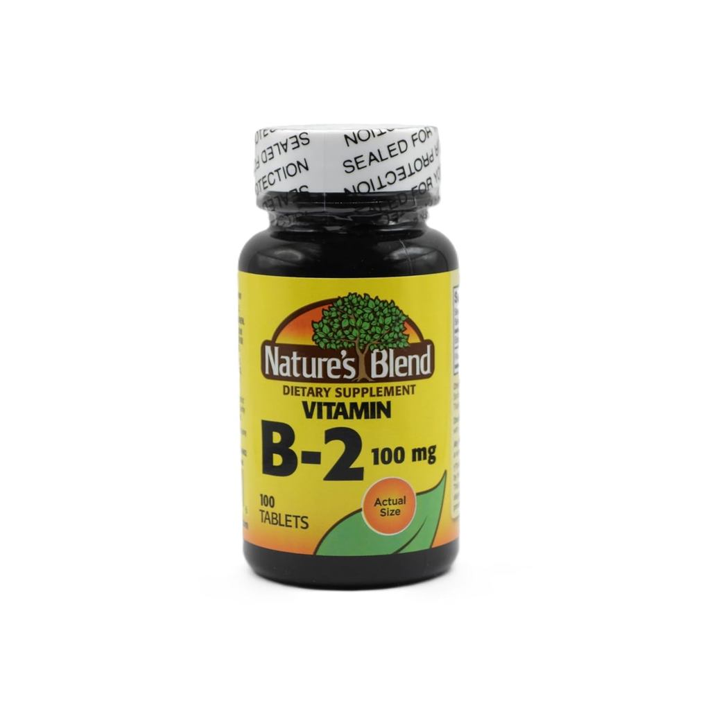 NAT B วิตามินบี-2 TB 100MG 100