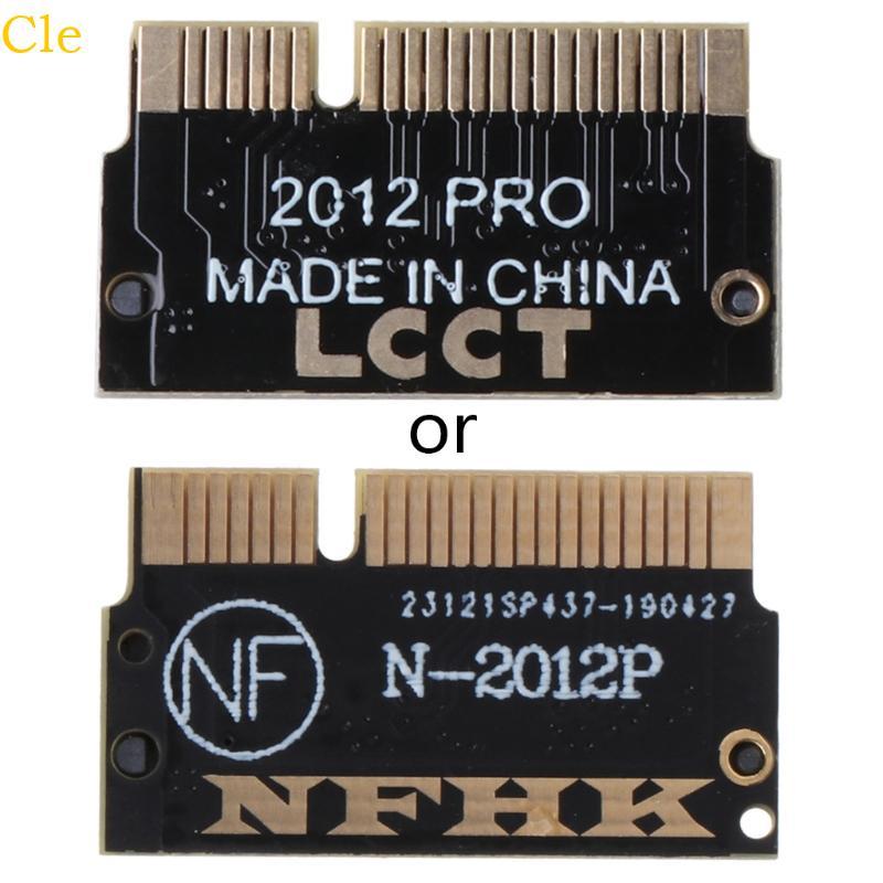 Cle สําหรับ M 2 PCIE M-Key SSD การ์ดแปลงสําหรับ Retina 2012 A1398 A1425