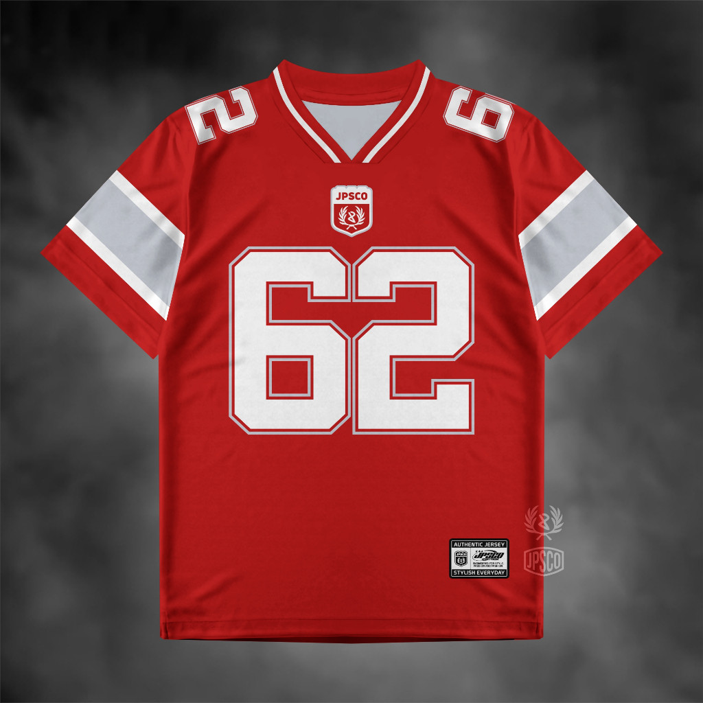 JERSEY STREETWEAR ANGKA / JERSEY VINTAGE RETRO / JERSEY RUGBY / HCK / JERSEY NFL