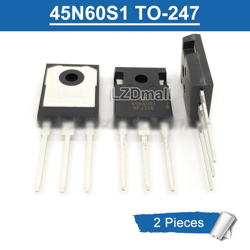 2 ชิ้น 45N60S1 NGTB45N60S1WG TO-247 45A/600V IGBT ทรานซิสเตอร์ใหม่