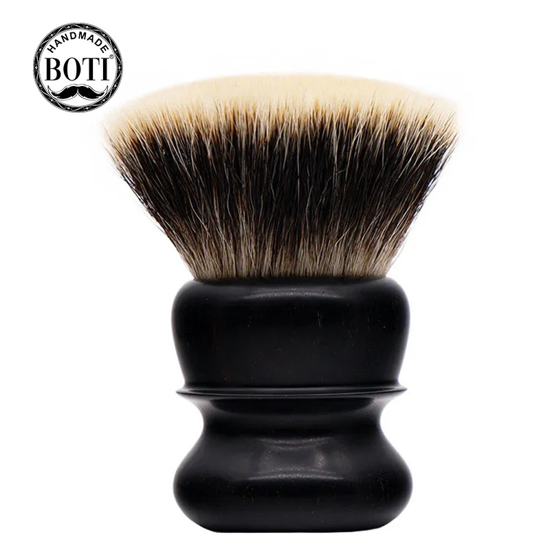 แปรงโกนหนวด Pody Ebony Classic Series ด้ามไม้พร้อม SHD Giant NC Peeling Double Badger Hair Knot แปรง