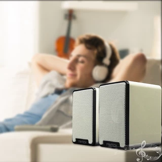 FANTECH Gaming Speaker Stereo GS733 ลำโพงเกมมิ่ง สเตริโอ 2.0 ระบบเสียง 360 Surround Bass ลำโพง เกมส์