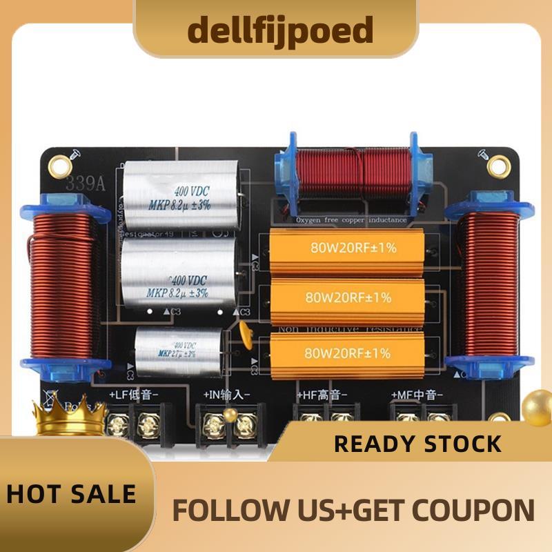 dellfijpoedThree-Way 800W High Power Speaker Divider 3 Way 800W High Power Audio Frequency Divider 9