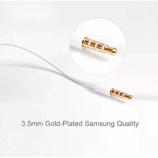 หูฟังJ5เสียงดีเสียงดัง Small Talk In Ear Earphones สำหรับ 3.5mm jack - White