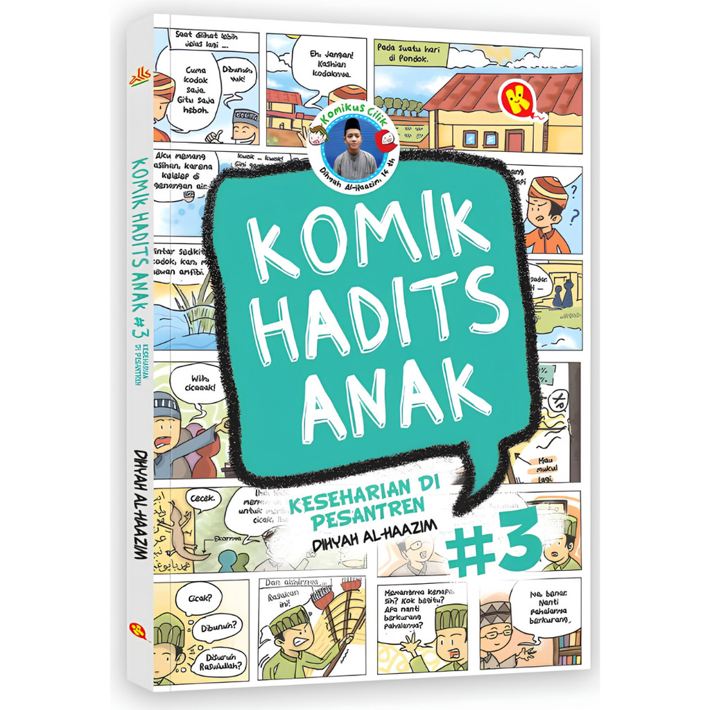 [AL KATSAR KIDS] การ์ตูน Hadith สําหรับเด็ก 3 - หนังสือ (L184, L186, Q11, Q12)