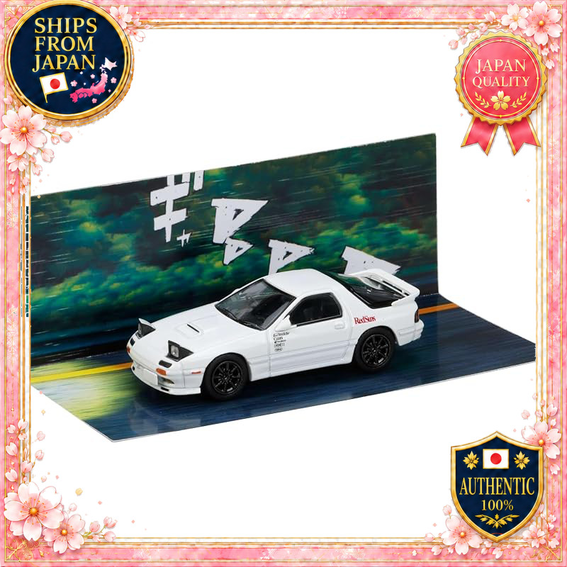1/64 MAZDA RX-7 (FC3S) RedSuns Initial D Ryosuke Takahashi VS Kyouichi Sudou
