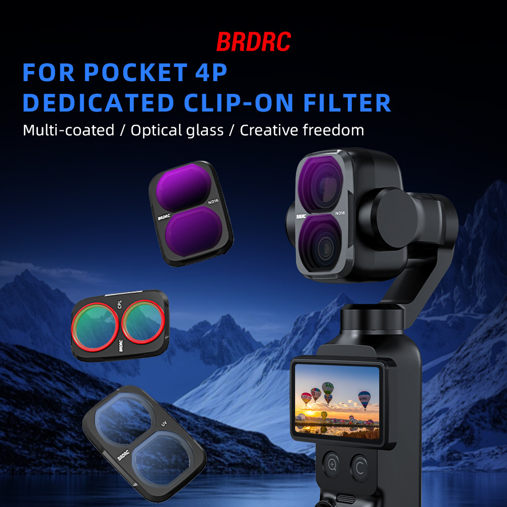 สําหรับ DJI OSMO กระเป๋า 4P กรองกันน้ํา Scratch proof CPL Polarizer Dimming เลนส์ป้องกันรังสียูวีกระเป๋า 4 Pro กีฬากล้องอุปกรณ์เสริม