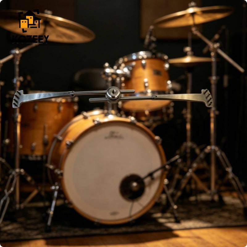 [KOZEEY] Drum Cymbal Sizzler Adjustable Clamp Cymbal Sizzler Percussion Accessory ปลายโลด ไม่ต้องใช้