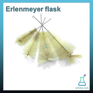 แปรงล้าง บีกเกอร์ ขวดชมพู่ กระบอกตวง ขวดวัดปริมาตร Brush for beaker Erlenmeyer flask Graduated cylinder Volumetric Flask