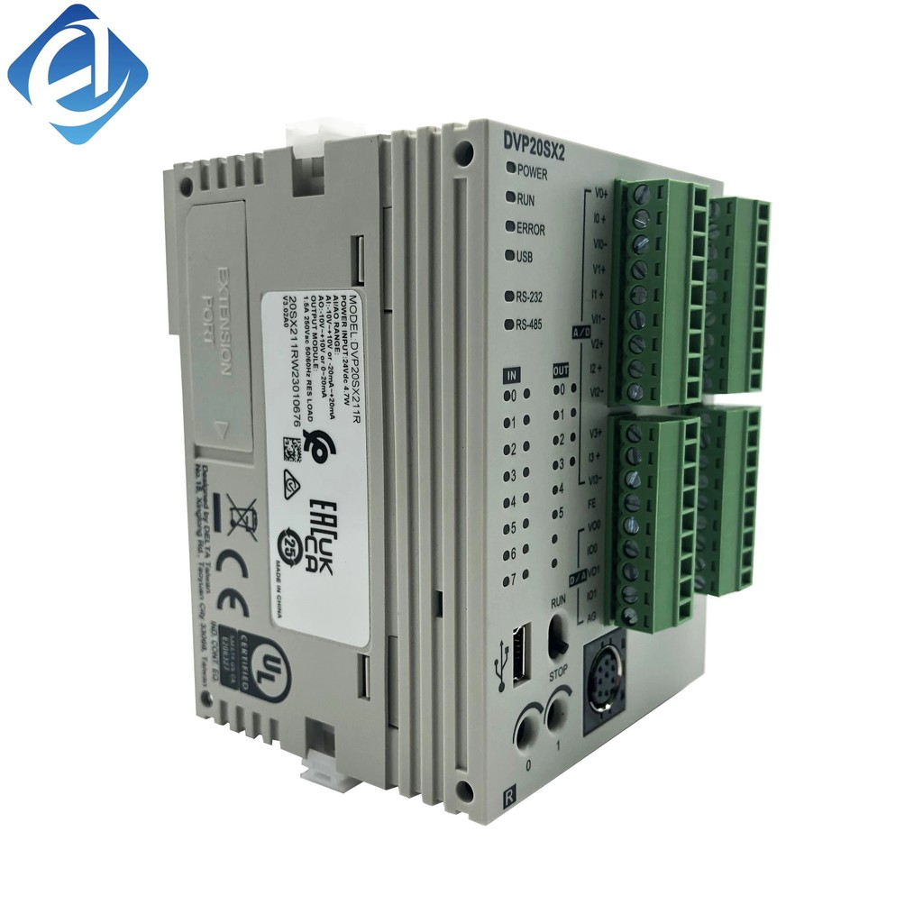 WarrantyNew Original DVP20SX211R Dvp20sx211r PLC Module Stock in Warehouse*&*-