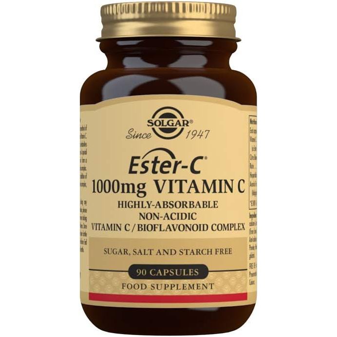 Solgar Ester-C 1000 Mg วิตามินซีแคปซูล แพ็ค 90 ชิ้น