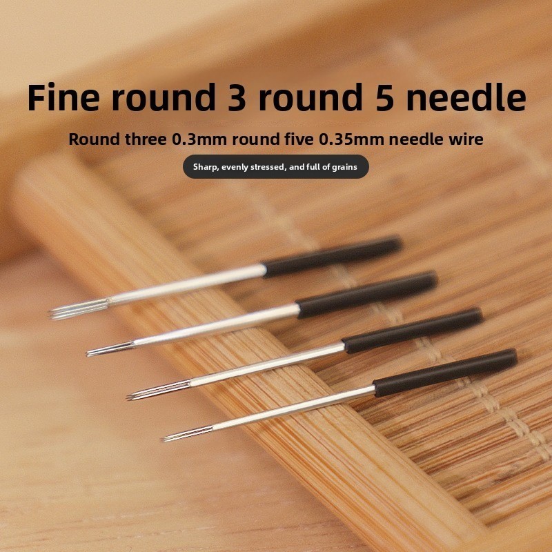 20 ชิ้น/กล่อง Professional 3RL 3RS 5RL 5RS คิ้วเข็มสักสําหรับ Microblading และแรเงา