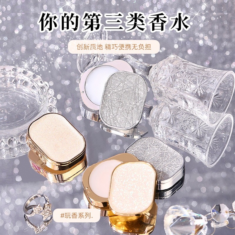 HANBOLI HANBOLI Solid Balm ติดทนนานธรรมชาติกลิ่นหอมแบบพกพาแบบพกพาน้ําหอมระงับกลิ่นกายบาล์ม
