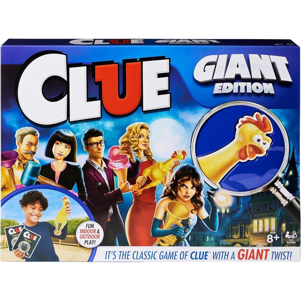Spin Master Games, Monopoly Giant Edition, เกมกระดานสําหรับครอบครัวคลาสสิกสําหรับเล่นในร่มและกลางแจ้
