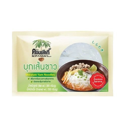 คอนยักกี้ บุกเส้นขาว Konyakky White Shirataki 200g.