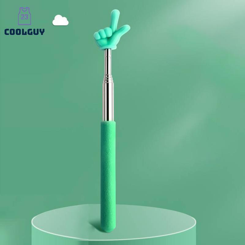[YLSW] Retractable Teacher Pointer Finger Design StainlessSteel Telescopic School Teaching Pointer S