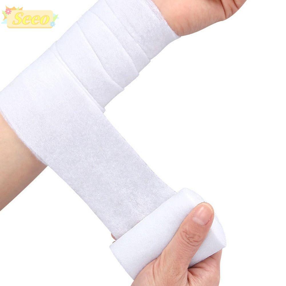 SEEO Undercast Padding Roll, Absorbent Cotton Cast Padding Wrap, Breathable Soft Gauze Roll
