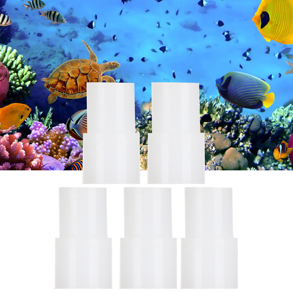 1qiwan-my 5 ชิ้น/เซ็ต Aquarium Water Tube อะแดปเตอร์ท่อยางถังปลาลด 

ขั้วต่อโปร่งใสS