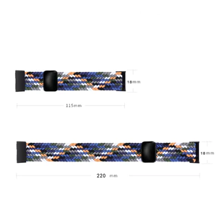 สายไนล่อนถักแม่เหล็ก for Huawei Band 11/11 Pro /10 9 8 NFC สายรัดข้อมือกีฬายืดหยุ่น Scrunchie เปลี่ยนเข็มขัด