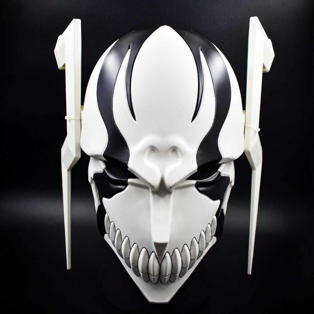ฮาโลวีน Death God Kurosaki Ichigo หน้ากากเต็มหน้า Naruto อะนิเมะสไตล์เดียวกัน Masquerade Party Program ฟิล์มทีวีแต่งตัว Props