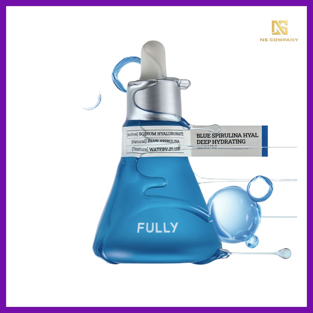Blue Spirulina Hyal Serum 50ml Hydrating Facial Serum 1 ชิ้นอย่างเต็มที่