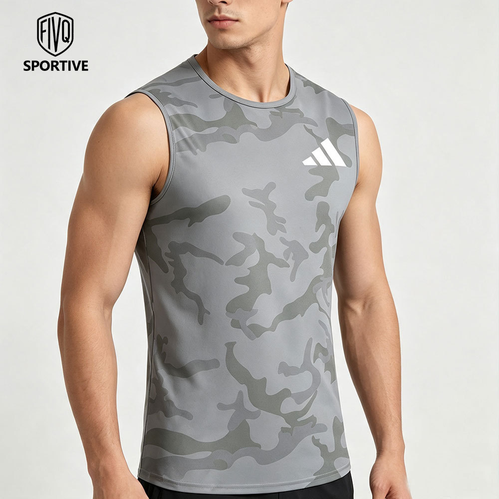 เสื้อกั๊กลายพรางกีฬาและฟิตเนสสําหรับผู้ชาย