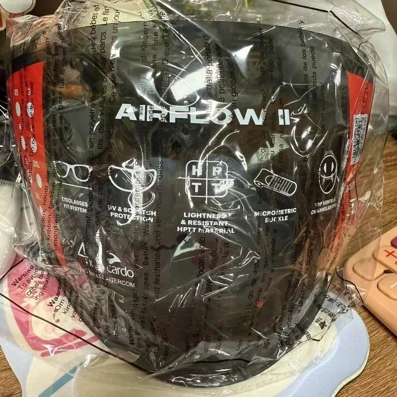เลนส์สําหรับ LS2 OF616 Airflow II รถจักรยานยนต์ครึ่งหมวกกันน็อค Of616 เลนส์เดิมสีดํา Visors Helm