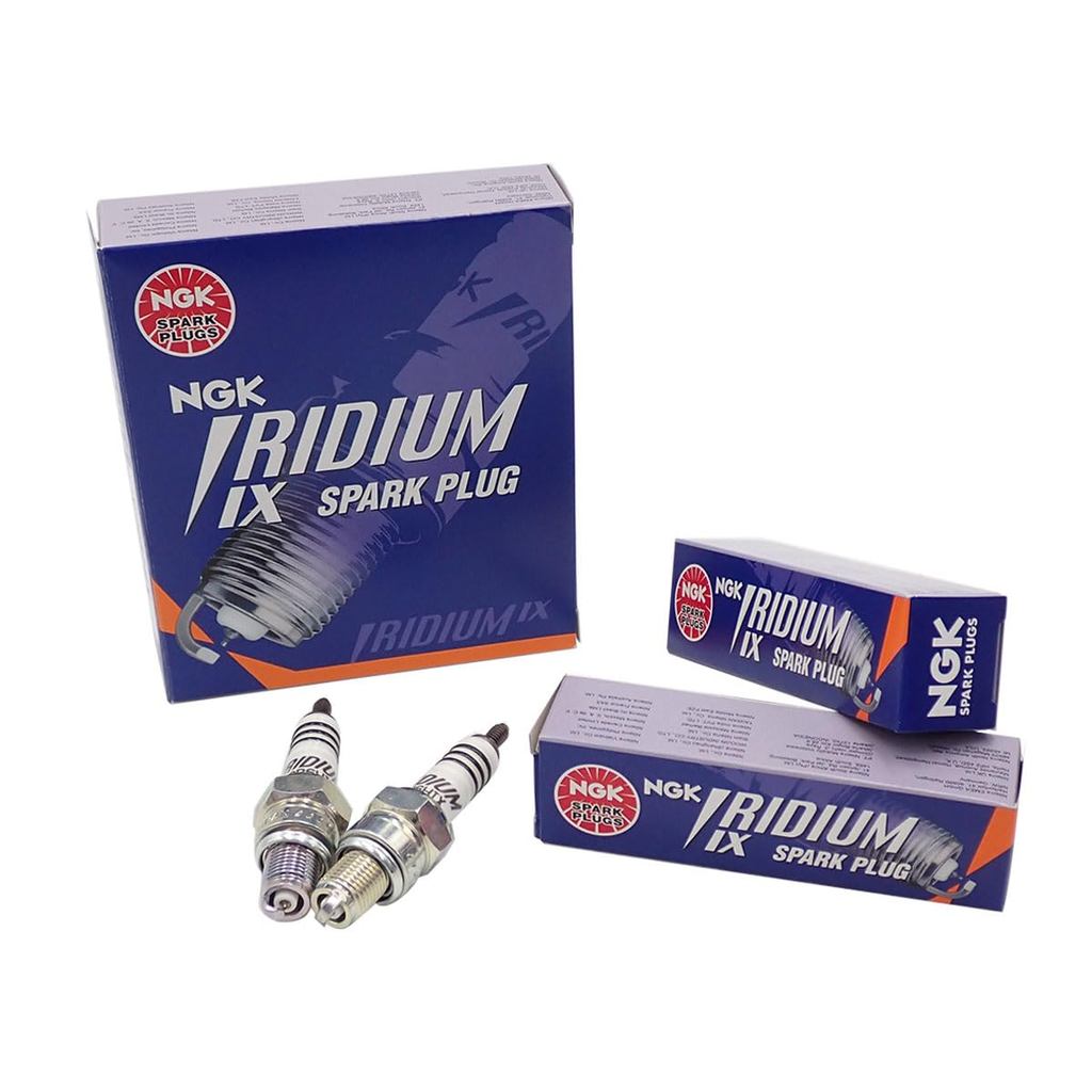 หัวเทียนอิริเดียม NGK CR6HIX ช่วยประหยัดน้ำมัน มอเตอร์ไซค์ | NGK Iridium Spark Plug CR6HIX