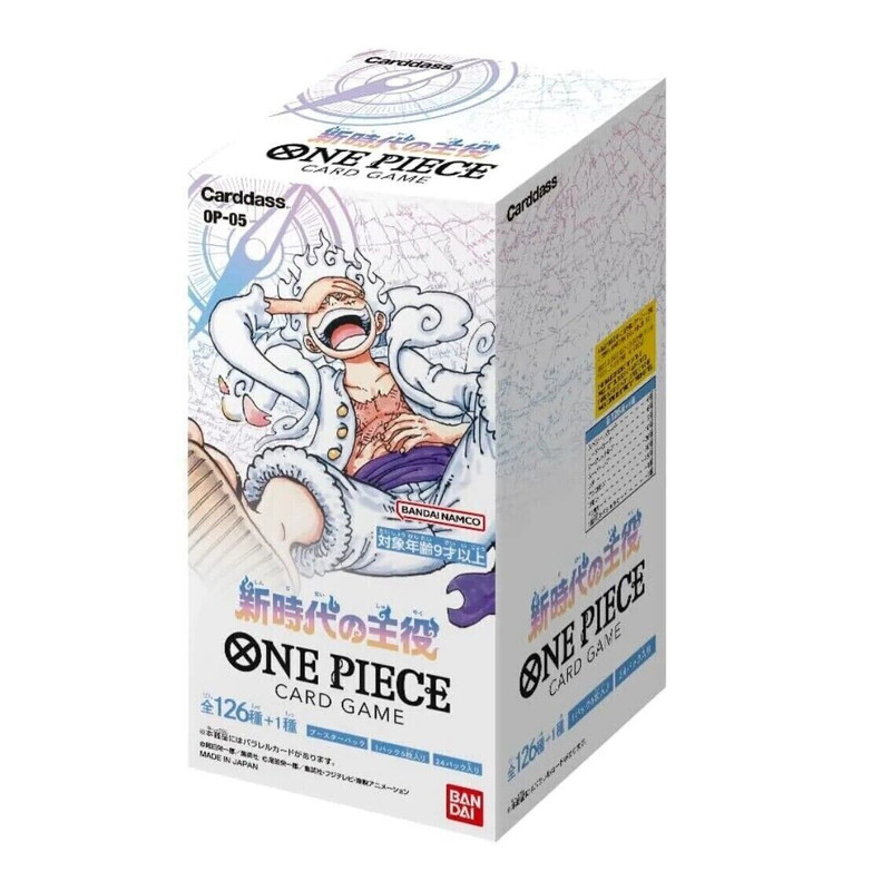การ์ดเกมวันพีซ OP-05 New Era Awakening Japanese Edition Box Set (24 แพ็ค)