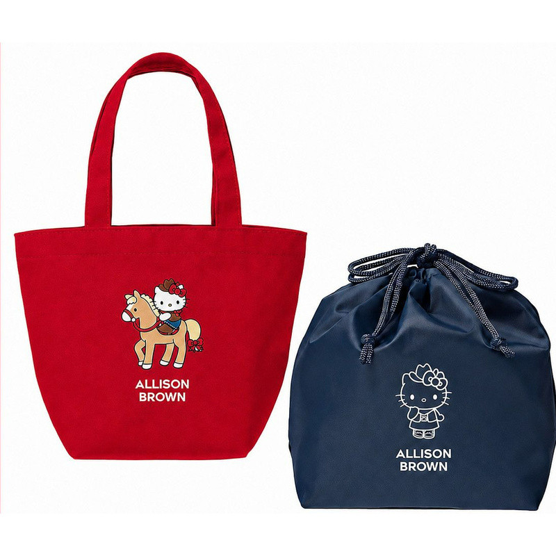 【Ready stock】Lunch bag and lunch box bag two-piece set