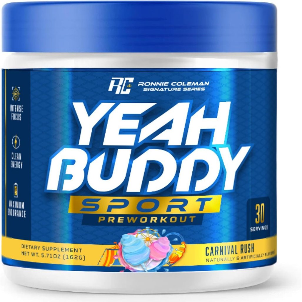 Ronnie Coleman Signature Series NEW Pre Workout Powder for Women & Men, Preworkout w/Amino Acid Beta