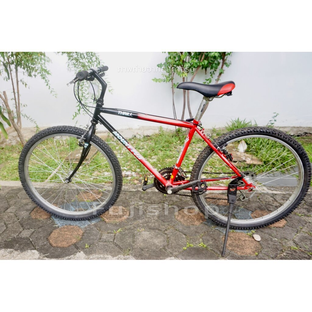 จักรยานเสือภูเขาญี่ปุ่น - 26 MTB วินเทจ - ล้อ 26x1.25 - เกียร์ 3x6 (18 สปีด) - โครโมลี่ - Fuji Thril